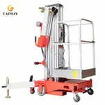 Spiediet ap vertikālo masta pacēlāju